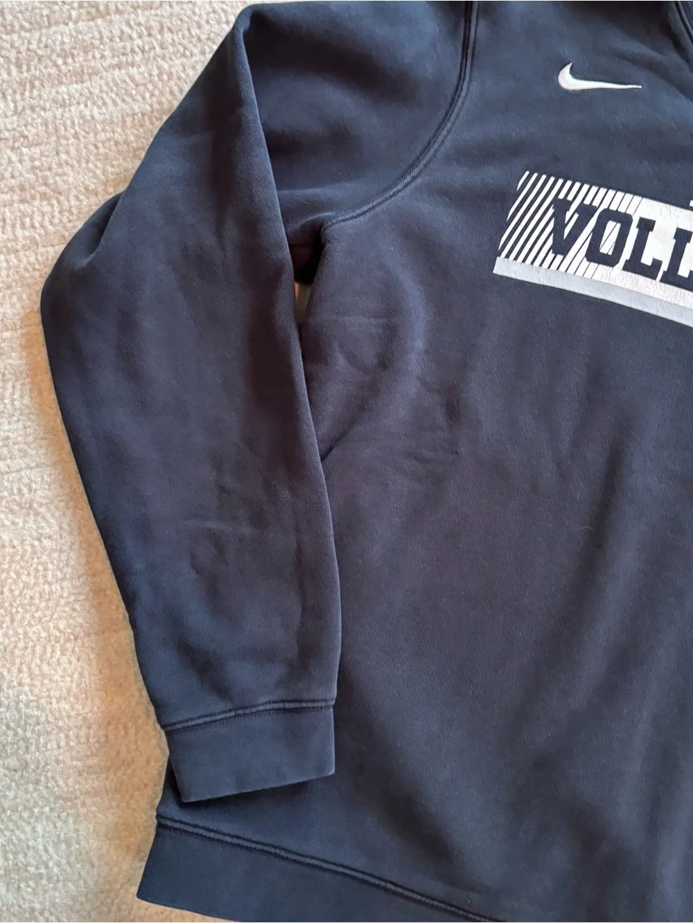 Nike Black Volleyball Pullover Crewneck Sweatshirt